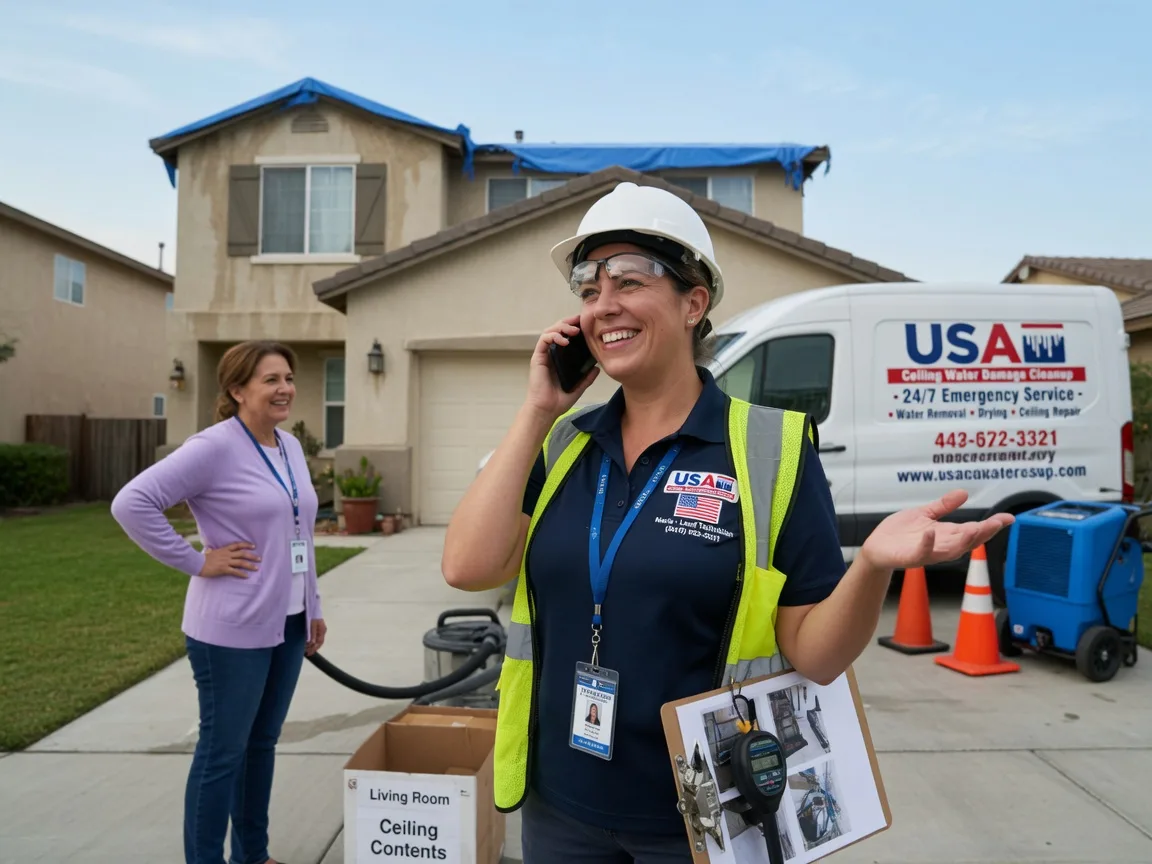 Ceiling Water Damage Restoration Nenzel, NE FAQs